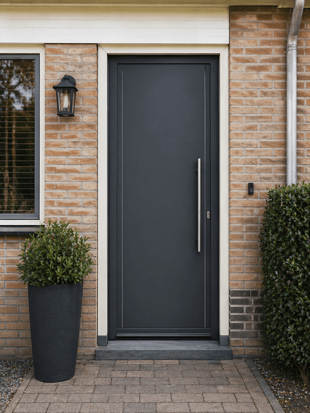 Aluminium Voordeur enkelvoudig