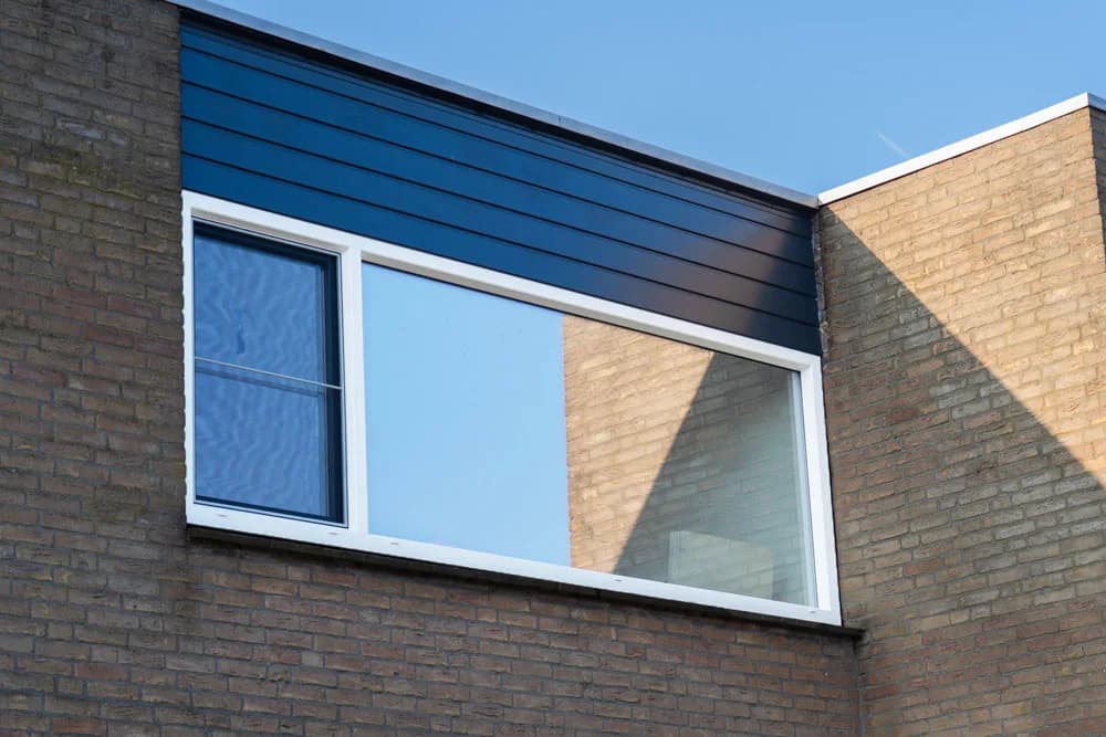 Kunststof kozijnen in moderne woning