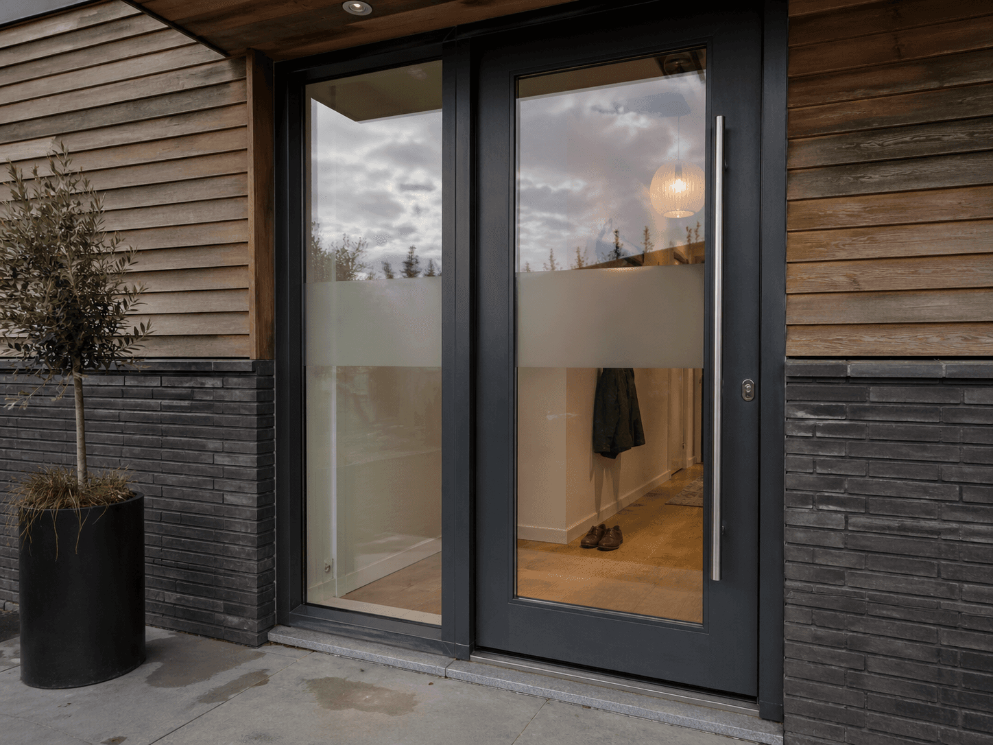 Aluminium Met glas — Stijl